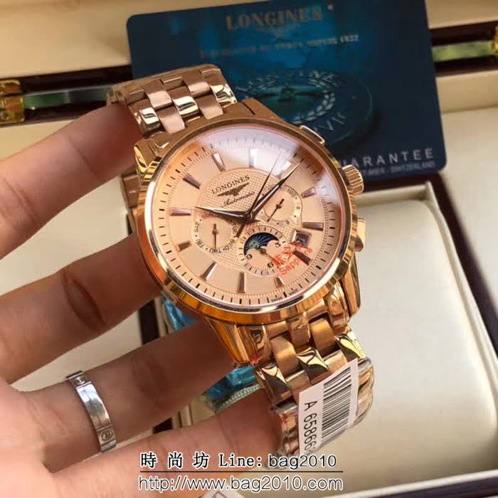 LONGINES浪琴 經典新款 高品質男士腕表 WSS1839